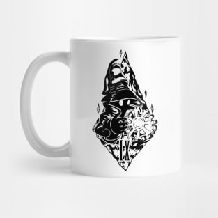 IX B/W version Mug